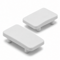 2 x 6mm White Striker Plates