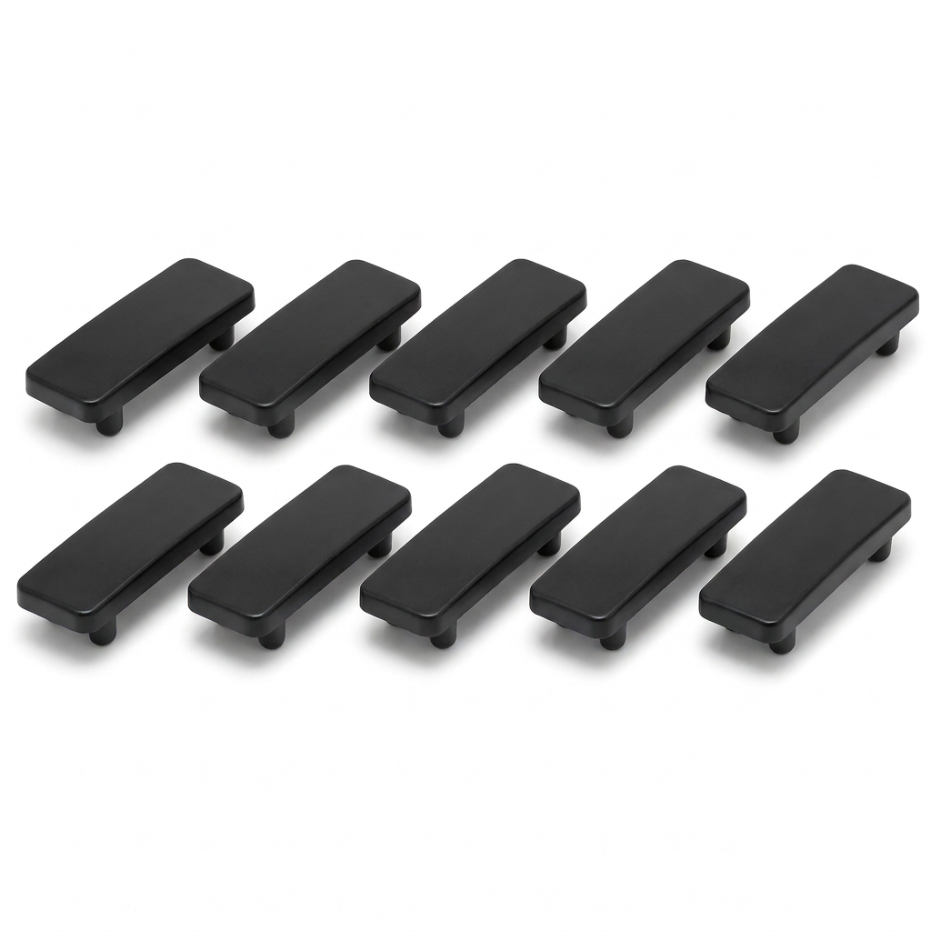 10 x 3mm Black Striker Plates