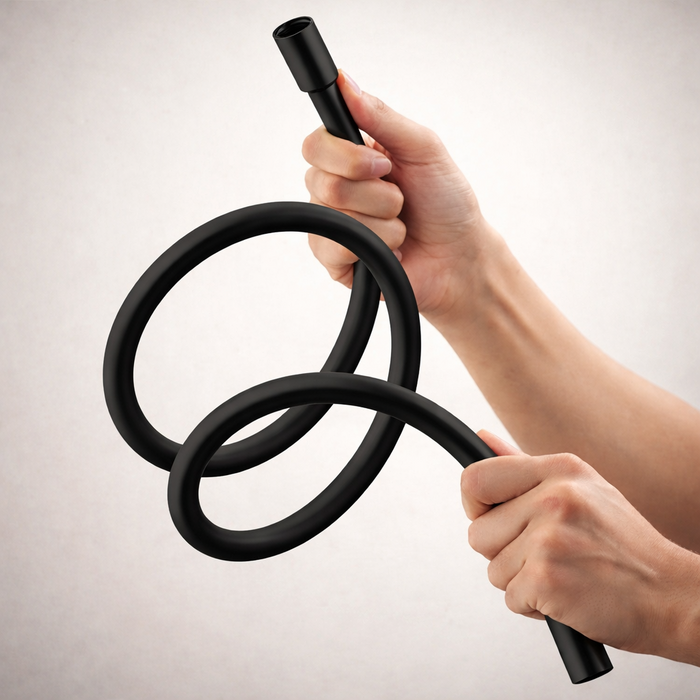 Kartell 1.5m Matte Black Shower Hose