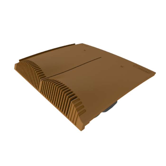 Timloc Brown Interlocking Plain Roof Tile Vent