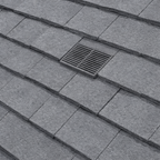 Plain Roof Tile Vent - Grey