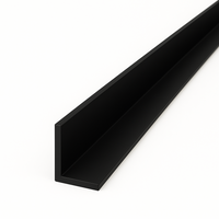 Black Unequal Angle 50mm x 25mm x 1  Metre