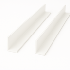 White Unequal Angle 70mm x 30mm