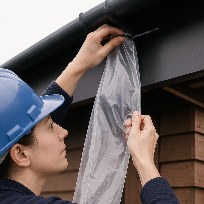 Temporary Rainwater Downpipe Kit