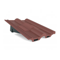 Manthorpe Antique Red Double Roman Roof Tile Vent & Adapter / Marley Ludlow Redland Sandtoft