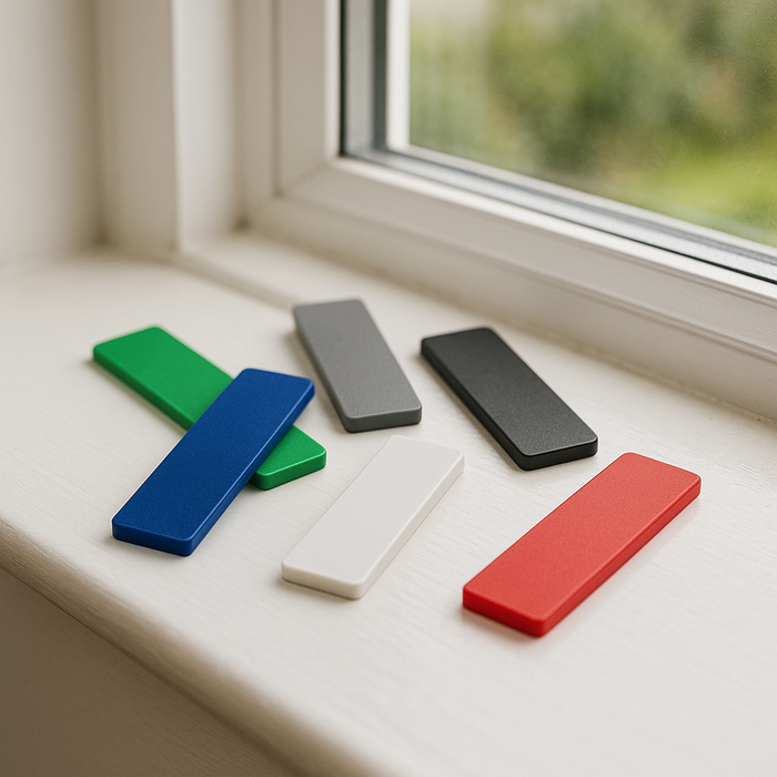 300 x Plastic Window & Glazing Spacer Packers 1mm - 6mm