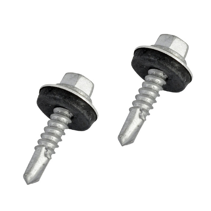 100 x Roofing & Cladding Screws 5.5 x 25mm Self Drill