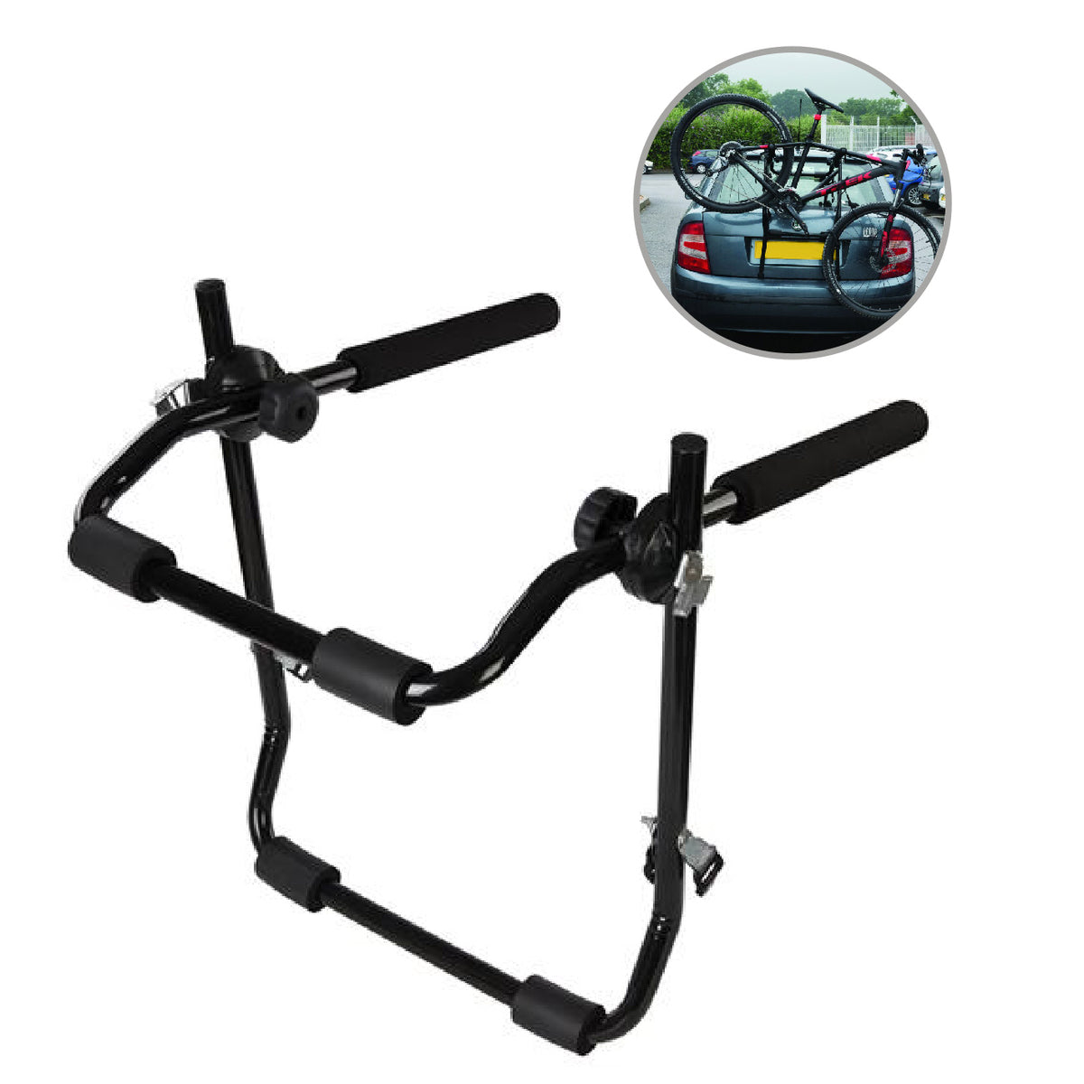 Universal Car 3 Bike Carrier 45kg Rack Homesmart