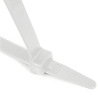 100 x Natural Releasable Cable Ties  Size: 200 x 4.8mm