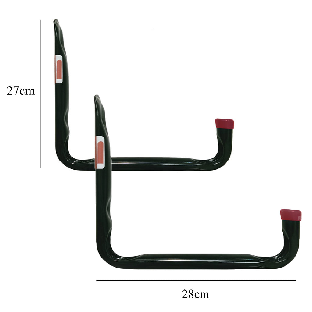 2 x Large Heavy Duty Storage Hooks Wall Mounted Homesmart