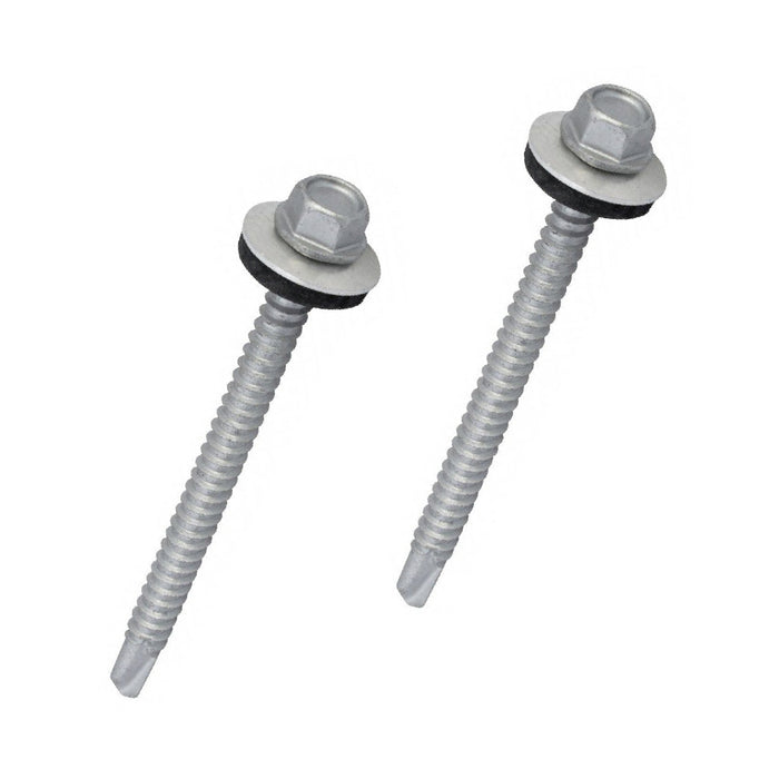 50 x  Roofing & Cladding Screws 5.5 x 80mm Self Drill