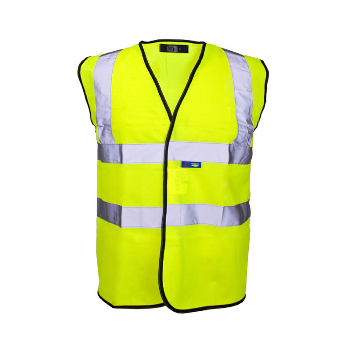 Yellow High Visibility Safety Vest