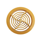 Tan Plastic 70mm Round Soffit Air Ventilation Roof Discs <br> Menu Options