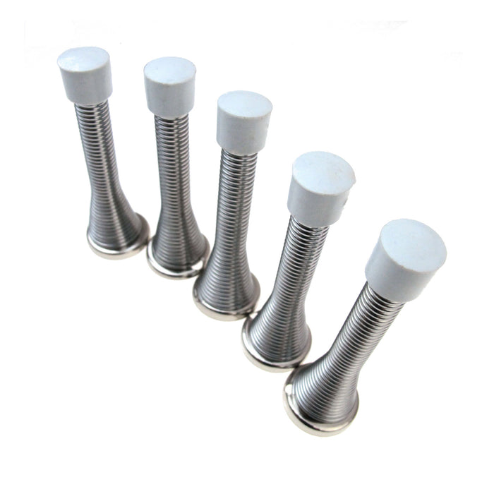 Chrome Spring Door Stops