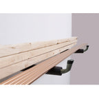 Large Padded Swivel Wall Storage Hooks