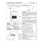 Terracotta Castellated Roof Tile Vent & Adapter for Marley Ludlow Redland