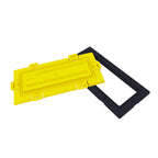 Blue / Black Framed Flood Water Defence Protection Airbrick Cover