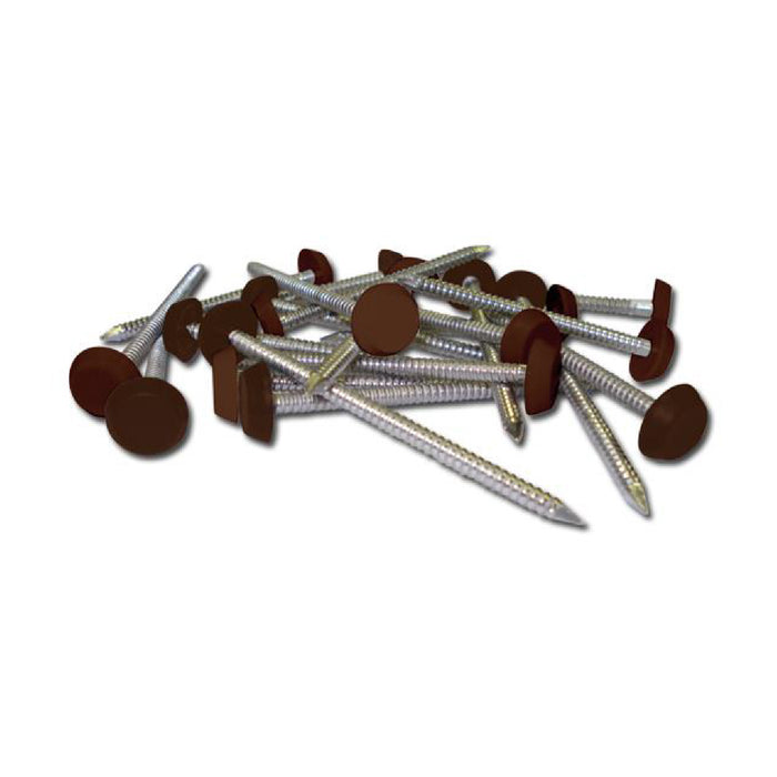Brown UPVC Poly Top Pins Stainless Steel