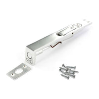 Flush Bolt Door Lock, Aluminium, 150mm Lever Slide Locking Action