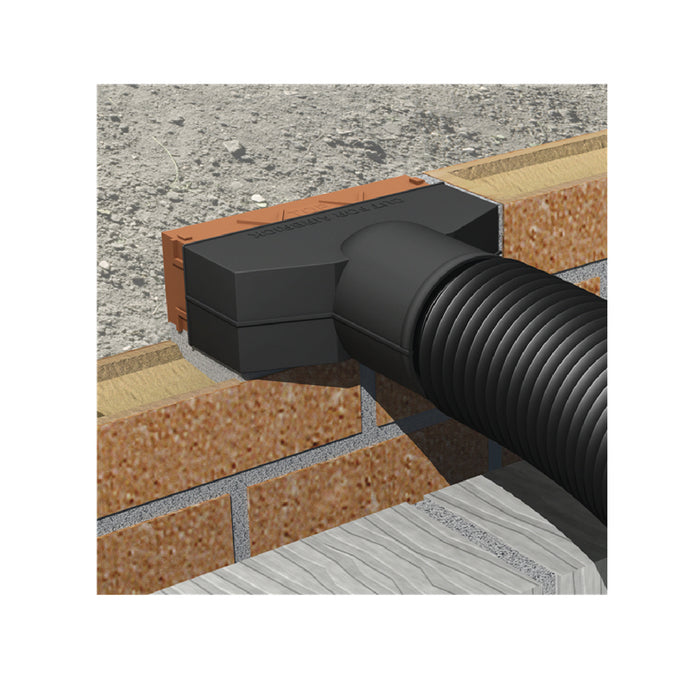 Manthorpe Remote Void Sleeve for Underfloor Telescopic Vents G962