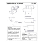 Telescopic Adjustable Underfloor Cavity Wall Vents with Extensions