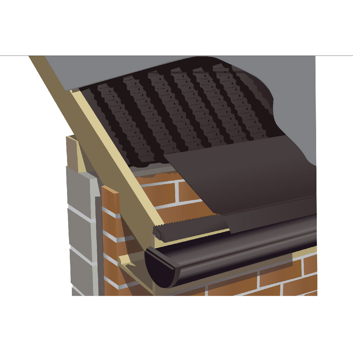 Universal 6 Metre Fascia Roof Vent Pack Eaves Ventilation — Homesmart