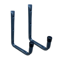 2 x Wall Mounted 150mm Utility Storage Hooks