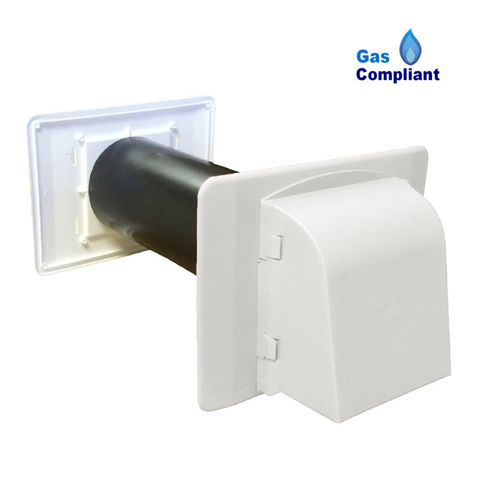 Cavity Core Vent & Cowl with Large Backplate for Gas Appliances