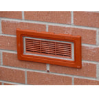 Grey Framed Flood Water Defence Protection Airbrick Cover