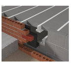 Horizontal Rear Extension Sleeve for Underfloor Adjustable Telescopic vents